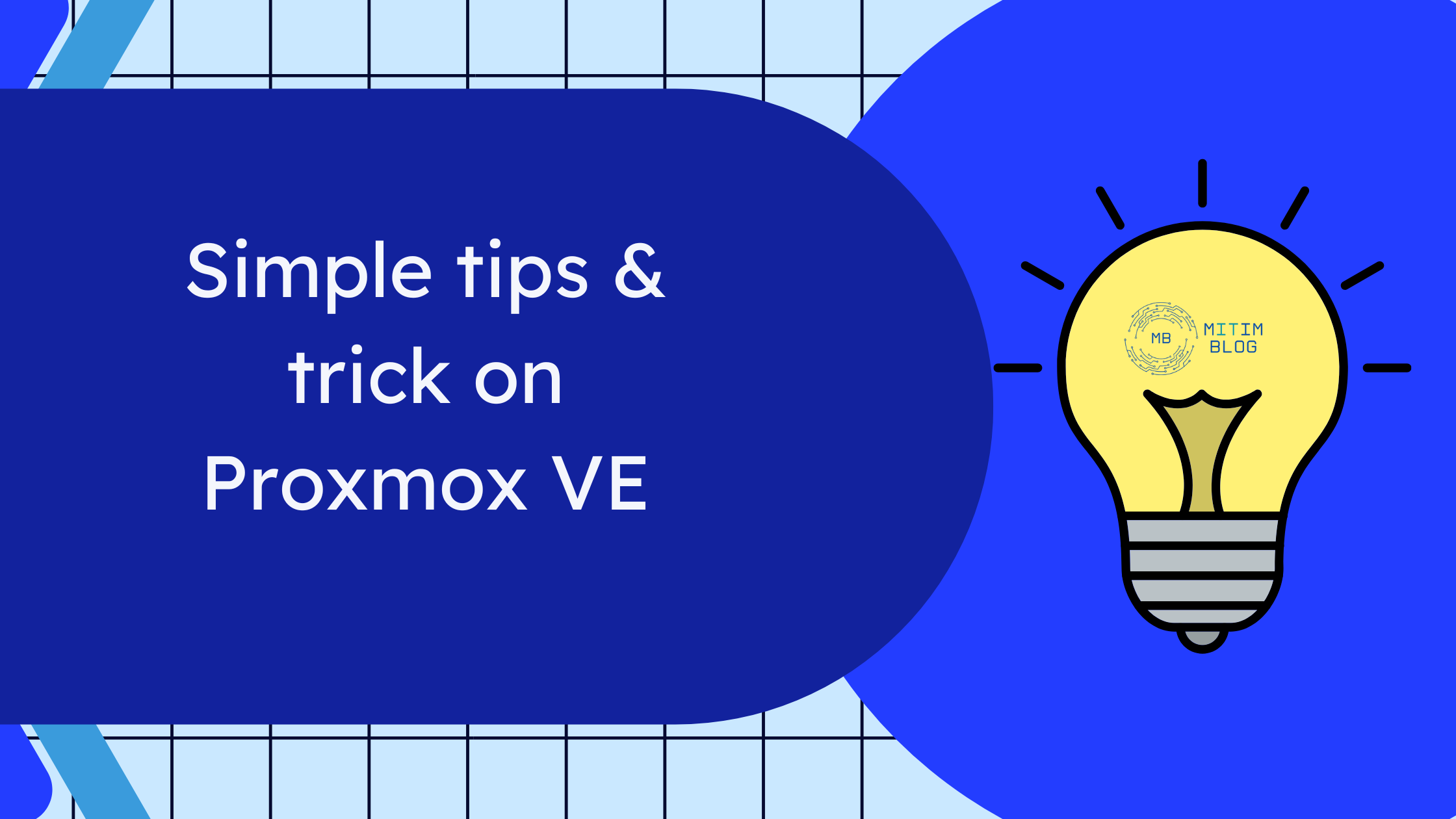 Simple tips&trick on Proxmox VE
